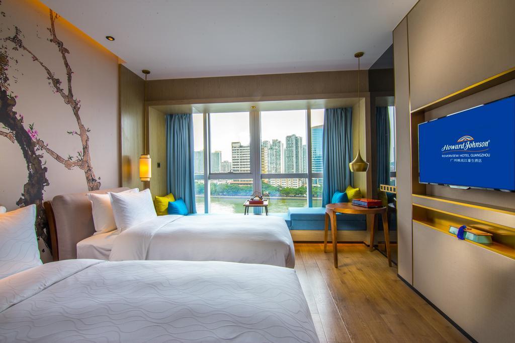 Howard Johnson Riverview Hotel Kanton Exterior foto